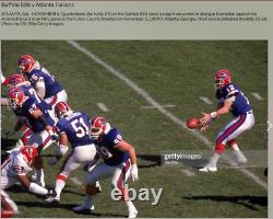 Buffalo Bills Jim Kelly Game Used Worn Football 2 Wristbands 1989 Season with COA