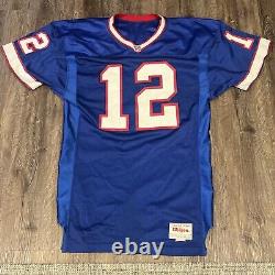 Buffalo Bills Jim Kelly Jersey Wilson Prestige Teams Vintage Mens 46 Kelley