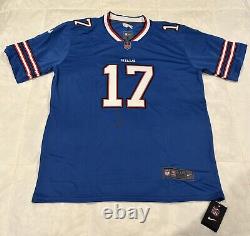 Buffalo Bills Josh Allen #17 NEW Men's Blue Stitched NFL Nike Jersey. XL
