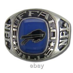 Buffalo Bills Large Classic Silvertone NFL Ring