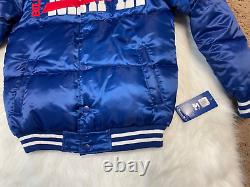 Buffalo Bills Mafia Starter Bubble Button Down Satin Men's Size Small Jacket