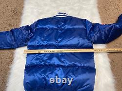 Buffalo Bills Mafia Starter Bubble Button Down Satin Men's Size Small Jacket