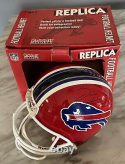 Buffalo Bills NFL Full Size Helmet Riddell VSR4 Travis Henry #20 Autographed