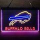 Buffalo Bills Neon Led Signs Usb Powered Lights Bedroom Wall Decor Fans Gifts