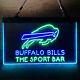 Buffalo Bills Neon Sign Led Light Sign Wall Home Decor Usb Powered 16x24 Gift
