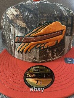 Buffalo Bills New Era Real Tree Camo Fitted Hat 7 1/4