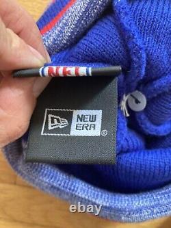 Buffalo Bills New Era knit pom hat beanie NFL OnField 100% AUTHENTIC RARE 2014