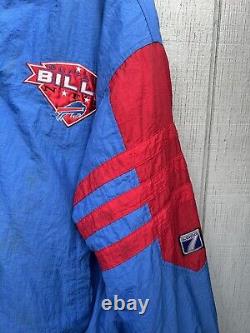 Buffalo Bills Puffer Jacket NFL Men's Size XL Vintage 90s Logo 7 Retro Throwback