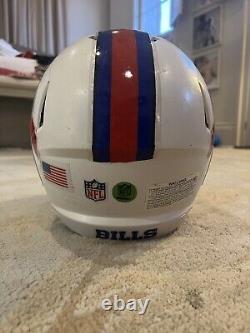 Buffalo Bills Riddell Revolution Speed Authentic NFL Helmet Lightly Used