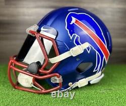 Buffalo Bills Riddell Speed Football Helmet Adult Large Full Size Josh Allen