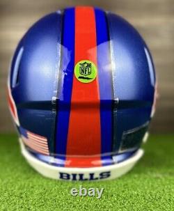 Buffalo Bills Riddell Speed Football Helmet Adult Large Full Size Josh Allen