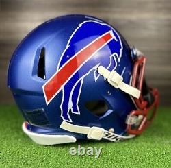 Buffalo Bills Riddell Speed Football Helmet Adult Large Full Size Josh Allen