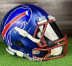 Buffalo Bills Riddell Speed Football Helmet Adult Large Full Size Josh Allen