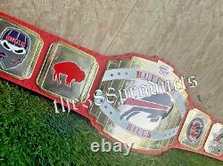 Buffalo Bills Super Bowl Championship NFL Fan Belt 4mm Brass
