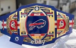 Buffalo Bills Super Bowls NFL World Championship Replica Belt Adult Size 2mm