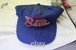 Buffalo Bills Training Camp Bush Auto Autograph Lot Shirt Hat Sunglasses Program