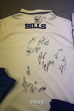 Buffalo Bills Training Camp Bush Auto Autograph Lot Shirt Hat Sunglasses Program