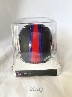 Buffalo Bills Unsigned Riddell Speed Flat Black Matte Mini Helmet New Inbox