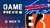 Buffalo Bills Vs Cincinnati Bengals 2022 Week 17 Game Preview