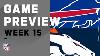 Buffalo Bills Vs Denver Broncos Nfl Week 15 Game Preview