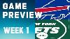 Buffalo Bills Vs New York Jets 2023 Week 1 Game Preview