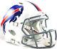 Buffalo Bills White Riddell Nfl Football Authentic Speed Full Size Helmet