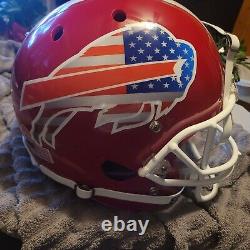 Buffalo Bills custom stars and stripes Full Size Replica Football Helmet