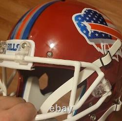 Buffalo Bills custom stars and stripes Full Size Replica Football Helmet