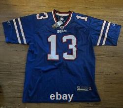 Buffalo bills Stevie Johnson # 13 football jersey Reebok NFL Size 50 NWT