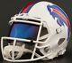 Custom Buffalo Bills Full Size Nfl Riddell Speed Football Helmet