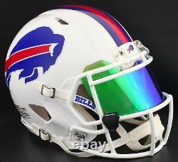 CUSTOM BUFFALO BILLS NFL Riddell SPEED Authentic Football Helmet