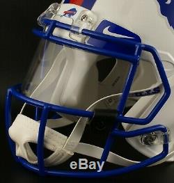 CUSTOM BUFFALO BILLS Tribute Full Size NFL Riddell SPEED Football Helmet