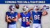 Coming This Fall The Tight Ends Buffalo Bills