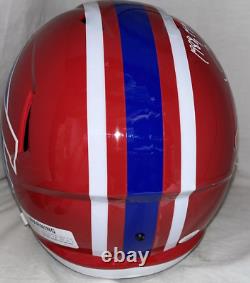 Cornelius Bennett Signed Throwback Buffalo Bills Full Size Helmet RARE insc JSA