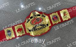 Custom New Buffalo Bills Championship Belt Adult Size 2mm Brass