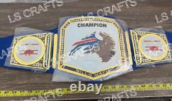 Custom New Buffalo Bills Championship Belt Adult Size 2mm Brass