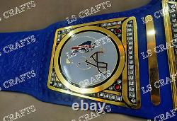 Custom New Buffalo Bills Championship Belt Adult Size 2mm Brass