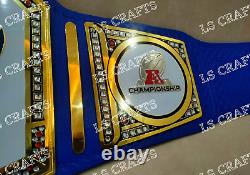 Custom New Buffalo Bills Championship Belt Adult Size 2mm Brass