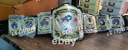 Customized Buffalo Bills Legacy NFL American Championship Belt adult size 2MM Br