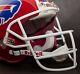 Drew Bledsoe Buffalo Bills Nfl Schutt Jop-sw Football Helmet Facemask- White