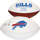 Dalton Kincaid Buffalo Bills Autographed White Panel Football