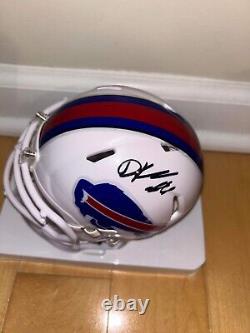 Dalton Kincaid Signed Buffalo Bills Mini Helmet