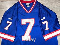 Doug Flutie #7 Buffalo Bills NFL Football Puma Jersey L LG