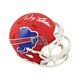 Doug Flutie Autographed Buffalo Bills Amp Mini Football Helmet Bas Coa