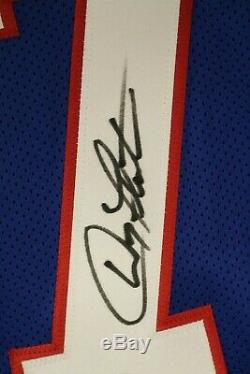Doug Flutie Autographed Buffalo Bills Blue Football Jersey BAS COA