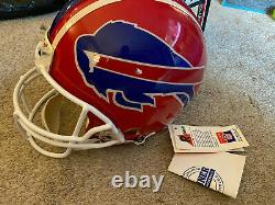 Doug Flutie signed Buffalo Bills Riddell Authentic Full Size Football Helmet