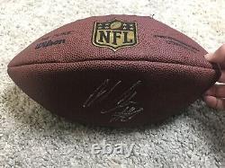 Ed Oliver Autographed Buffalo Bills NFL Football Coa NFL Draft Houston