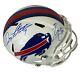 Eric Moulds & Doug Flutie Autographed Signed Helmet Nfl Buffalo Bills Jsa Bas
