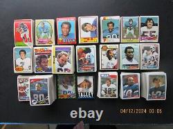 Huge Lot 0f 1500 All Buffalo Bills 1960's, 70's, 80's Cards + 25 Team Sets