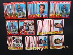 Huge Lot 0f 1500 All Buffalo Bills 1960's, 70's, 80's Cards + 25 Team Sets